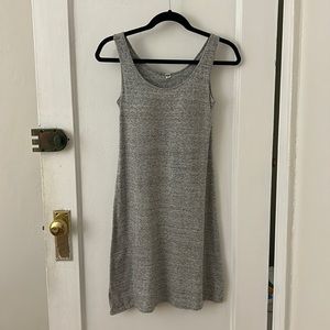 Heather Grey Uniqlo Tank Dress with Built in Bra